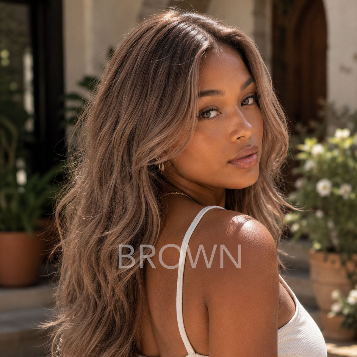 Brown